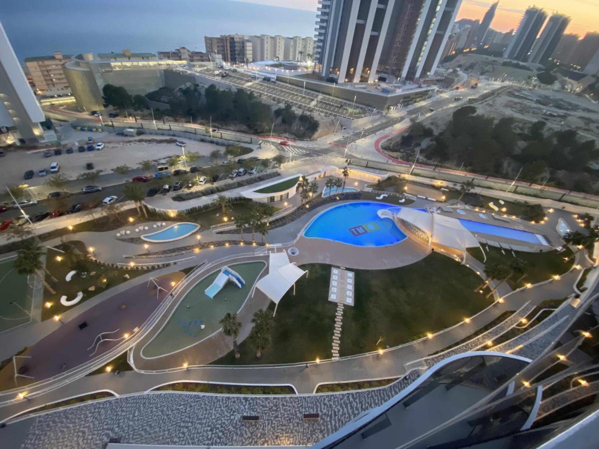 Lujoso Apartamento con Vista al Mar - SUNSET WAVES Benidorm Exterior foto
