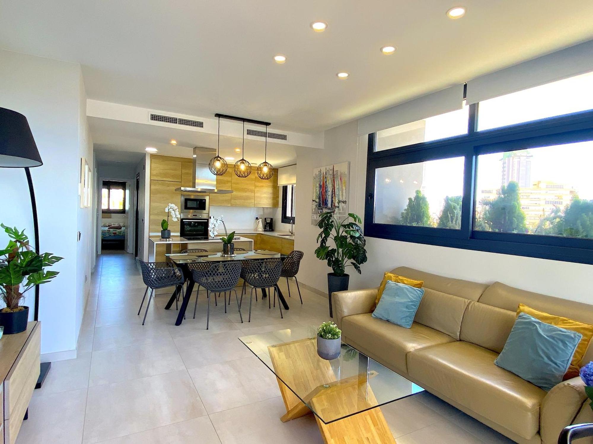 Lujoso Apartamento con Vista al Mar - SUNSET WAVES Benidorm Exterior foto